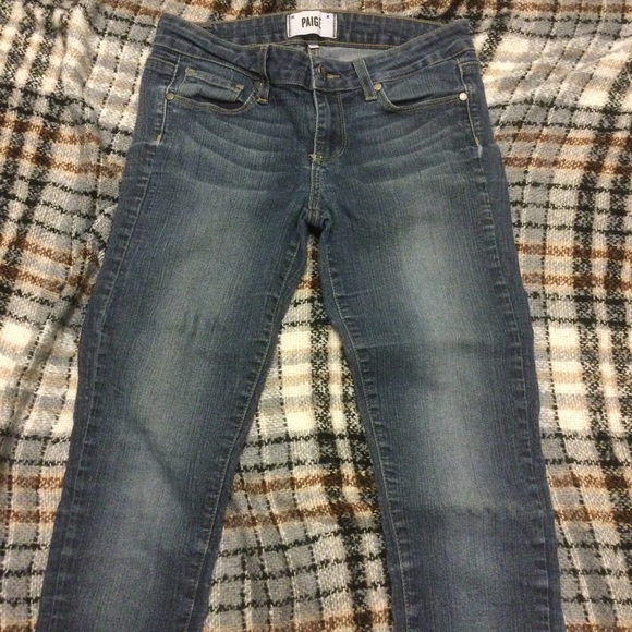 PAIGE Peg Skinny Jeans 26 - Picture 3 of 16